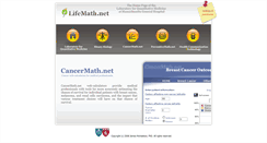 Desktop Screenshot of lifemath.net